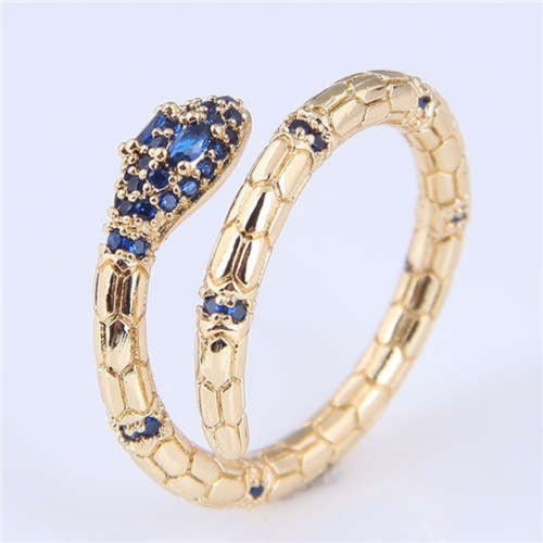 Snake Design Open - end Ring - Sweetheart Jewel