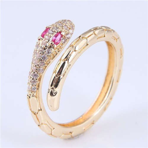 Snake Design Open - end Ring - Sweetheart Jewel