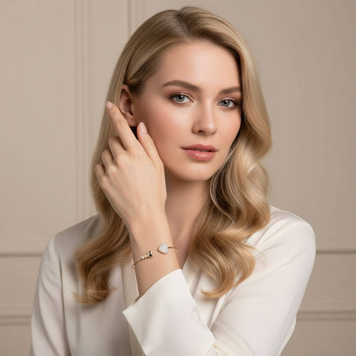 Sparkle Heart Radiance Bracelet - Sweetheart Jewel