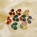 Spectrum of Charm Open Rings - Sweetheart Jewel