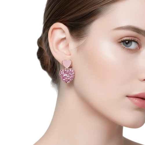 Sweet Heart Love Earrings - Sweetheart Jewel