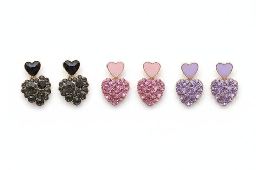 Sweet Heart Love Earrings - Sweetheart Jewel