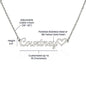 SweetHeart Name Necklace - Sweetheart Jewel
