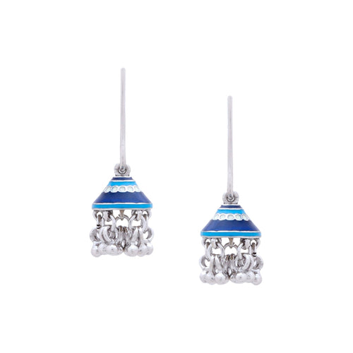 Twilight Turret Jhumka Earrings - Sweetheart Jewel