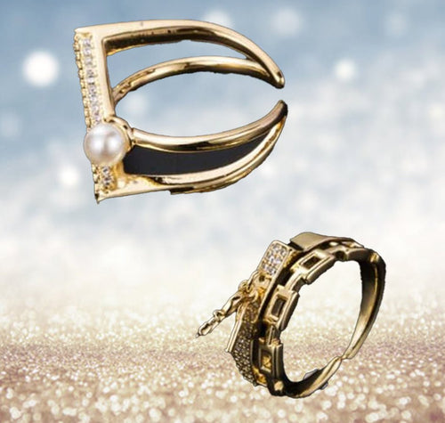 Unique Design Ring - Sweetheart Jewel