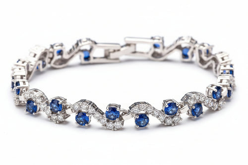 Wavy Design Fashion Bracelet - Sweetheart Jewel