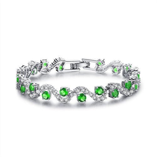 Wavy Design Fashion Bracelet - Sweetheart Jewel