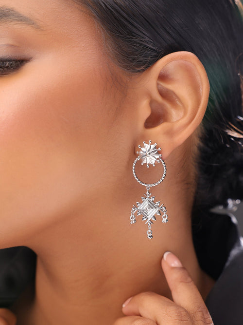 Wisdom Bloom Chandelier Earrings - Sweetheart Jewel