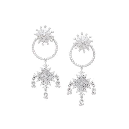 Wisdom Bloom Chandelier Earrings - Sweetheart Jewel