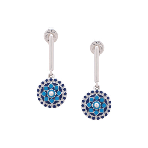 Mughal Motif Drop Earrings