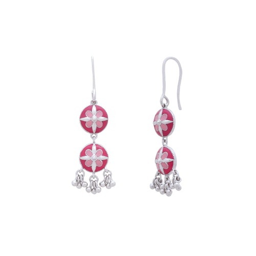 Blushing Blossom Drop Earrings