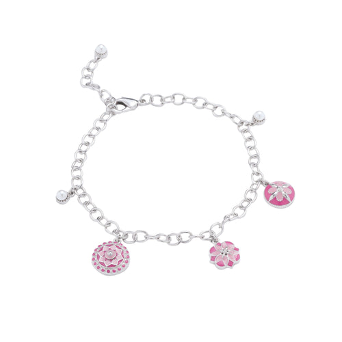 Rose Garden Charm Bracelet