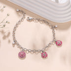 Rose Garden Charm Bracelet