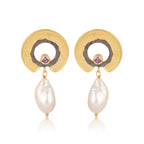 Amethyst Embrace Earrings - Sweetheart Jewel