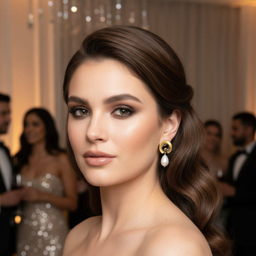 Amethyst Embrace Earrings - Sweetheart Jewel