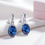 Austrian Crystal Water - drop Earrings - Sweetheart Jewel