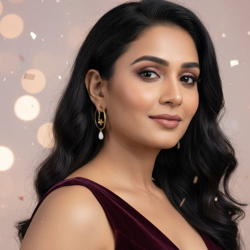 Golden Blossom Earrings - Sweetheart Jewel