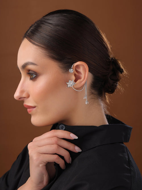 Lotus of life Ear Cuffs - Sweetheart Jewel