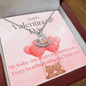 Love You to Tiny Toes Heart Necklace - Sweetheart Jewel