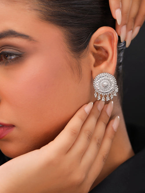 Mandala Majesty Stud Earrings - Sweetheart Jewel