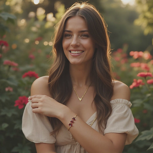 Romantic Flowers Bracelet