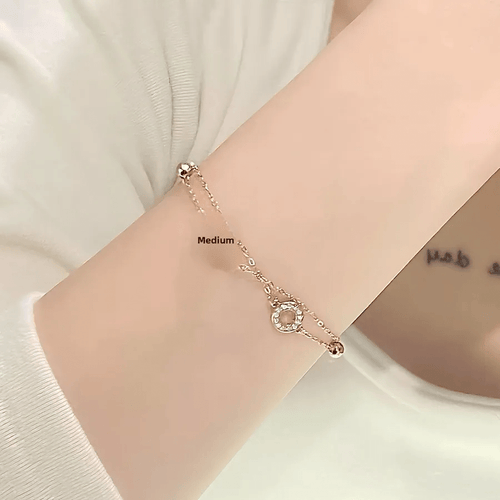 Pure Radiance Clover Bracelet S925 Sterling Silver - Sweetheart Jewel