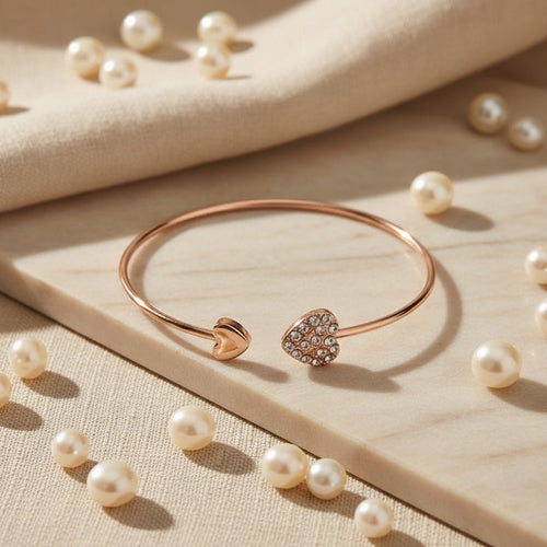 Sparkle Heart Radiance Bracelet - Sweetheart Jewel