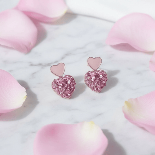 Sweet Heart Love Earrings - Sweetheart Jewel
