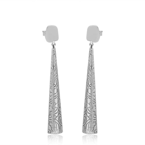 Twilight Grace Silver Earrings - Sweetheart Jewel