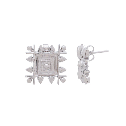 Wisdom Gaze Stud Earrings - Sweetheart Jewel